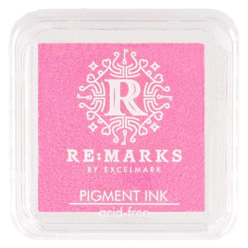 Neon Pink Pigment Ink Pad